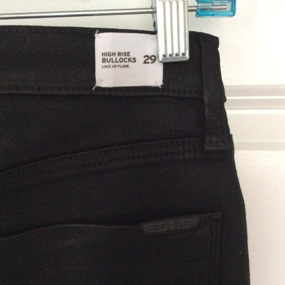 NWTHudson High Waist Lace-Up Flare Jean - Picture 16 of 16
